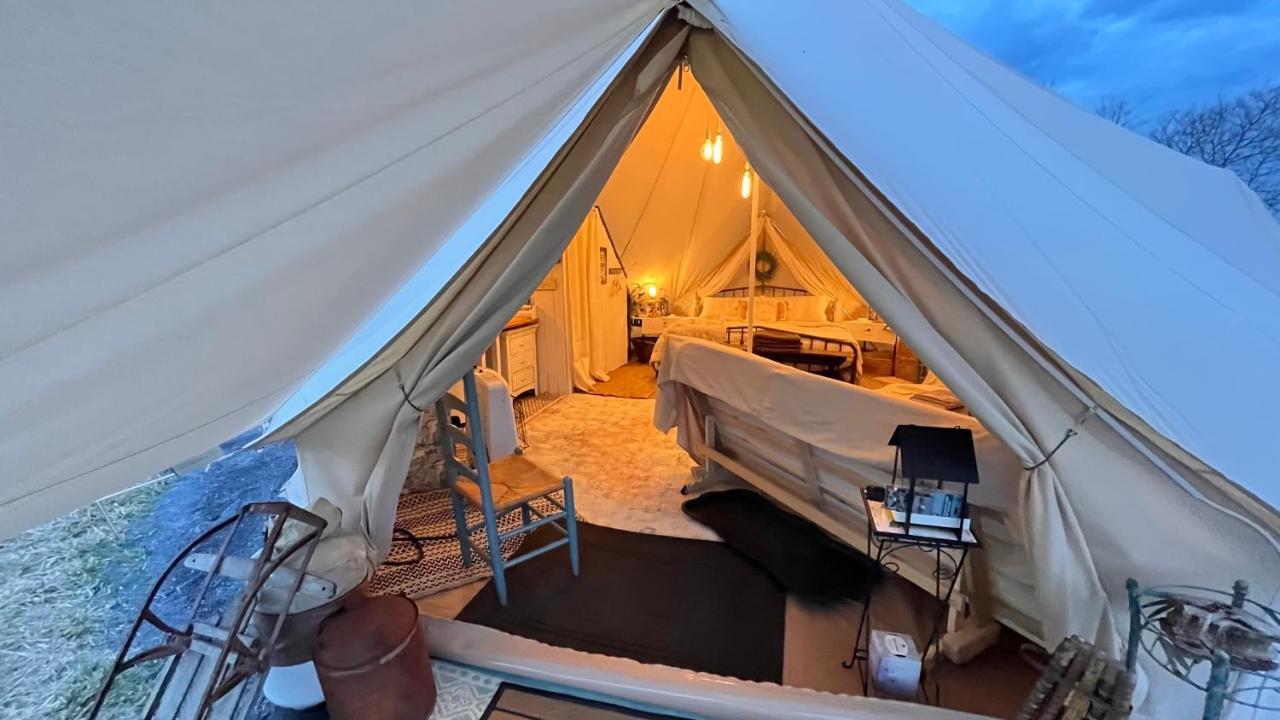 Shenandoah Valley Glamping - Amazing Views - Farm Edinburg Buitenkant foto