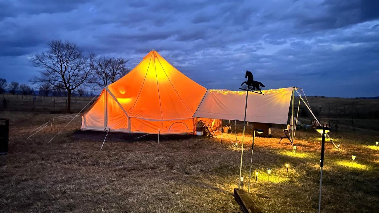 Shenandoah Valley Glamping - Amazing Views - Farm Edinburg Buitenkant foto