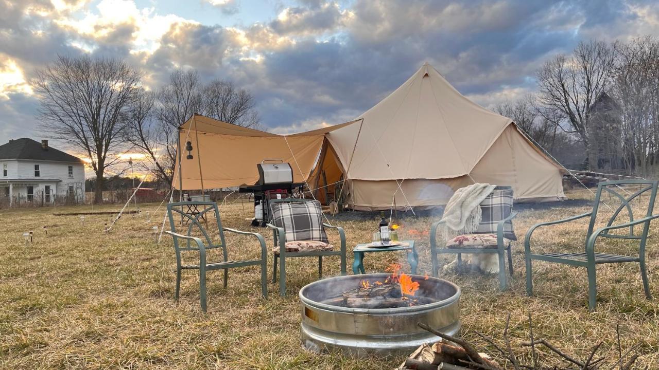 Shenandoah Valley Glamping - Amazing Views - Farm Edinburg Buitenkant foto