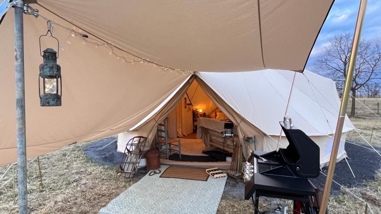 Shenandoah Valley Glamping - Amazing Views - Farm Edinburg Buitenkant foto